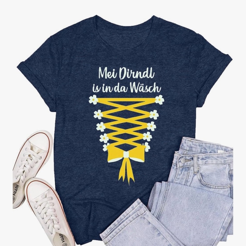 NWT Navy Oktoberfest T-shirt
